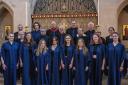 The choir at St Edmundsbury Cathedral last year