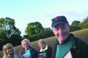 Raising money for the Clee Hill sports field are Audrey Taylor, Janet Crowther, Sheila Bradley and Dave Crowther.