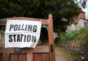 A polling station sign. Picture: PA