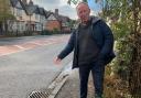 Chris Naylor is shocked that the drains are still blocked two months after flooding hit