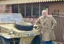 Pip Robinson of the Shropshire and Border Counties Military Vehicle Trust