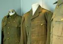 These men’s uniforms all date from the First World War.