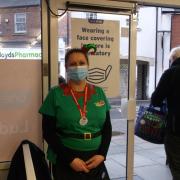 One of the staff at Ludlow Post Office who has been sworn at by frustrated customers