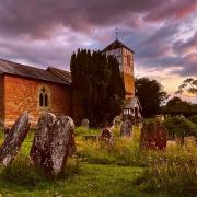 Jamie Andrew took this as his first picture of St. Michael's Church in Brimfield for the Ludlow and Tenbury Wells Advertiser Camera Club