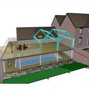 A new swimming can be built at a house near Ludlow, Herefordshire Council has said. Picture: Amber Projects/Herefordshire Council