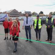 Orleton Primary School has a new and improved car park thanks to Connexus and Shropshire Homes