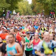 Members of the public during the TCS London Marathon. Picture date: Sunday October 2, 2022..