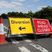 The road is set to close for resurfacing works