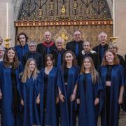 The choir at St Edmundsbury Cathedral last year
