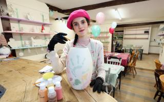 Louise Preston, 19, is the founder of Pitter Potter in Tenbury