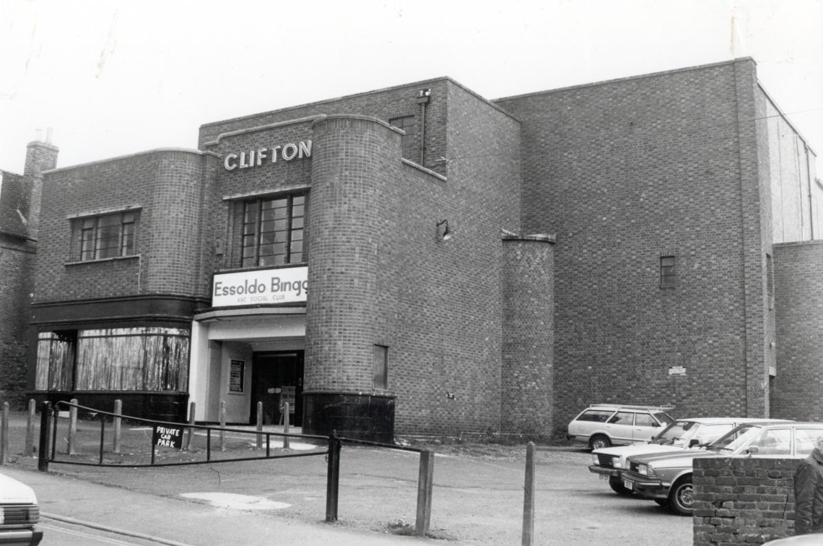 Ludlow's old Clifton Cinema in Old Street. It closed 1979