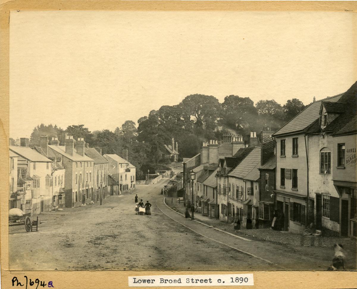 Broad Street in 1890