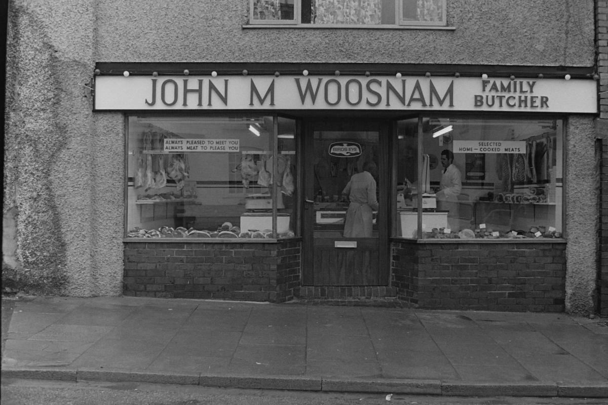 A business fondly remembered by many in Bishop's Castle - pictured in 1969, from Colin Love's collection