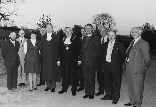 Bishop's Castle Town Council in 1969