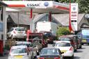 Griffiths garage, in Leintwardine, has had drivers queuing for its cheap prices Picture: Rob Davies