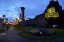 Ludlow Tree of Light last year in the Castle Gardens..