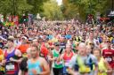 Members of the public during the TCS London Marathon. Picture date: Sunday October 2, 2022..