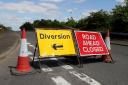 The road is set to close for resurfacing works