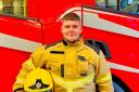 Max Bufton is the fourth generation in his family to become a firefighter