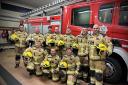 Ludlow firefighters have grown their facial hair in support of Movember
