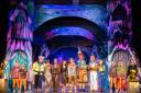 The Aladdin full cast on stage at The Regal in Tenbury Wells