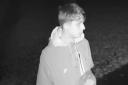 HELP: Police believe this man may be able to help them with their enquiries after criminal damage in Powick
