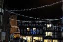 Christmas lights in Ludlow