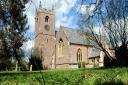 St Mary's Tenbury Wells in the spring sunshine