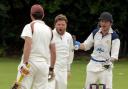 Tenbury bowler Tom Gloster hit 66. Picture: Andy Compton.