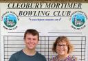 Viv and George Cooper who won the Flowfit Ludlow and District Bowls League doubles