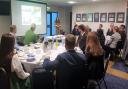 A breakfast event organised by Shropshire Chamber