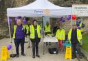 Ludlow Rotary Club held the event at Ludlow Castle in a bid to help the campaign to end polio