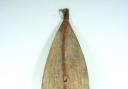 This Aboriginal shield sold for £22,000.