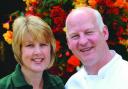 Richard and Jane Arnold celebrate their 10th anniversary at the Crown County Inn at Munslow.
