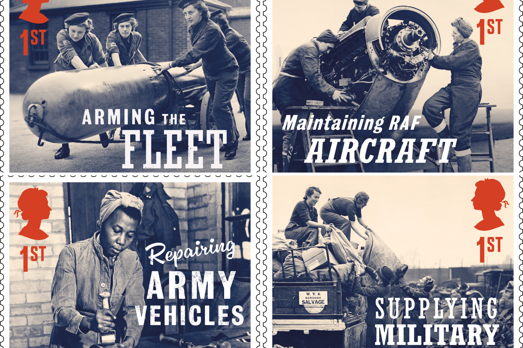 New stamps released to pay tribute to women's work in World War II - How to buy - Vimarsana News