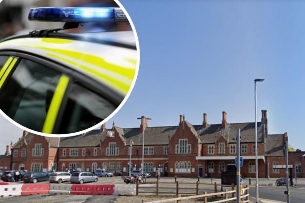She was drunk and disorderly at Hereford's railway station