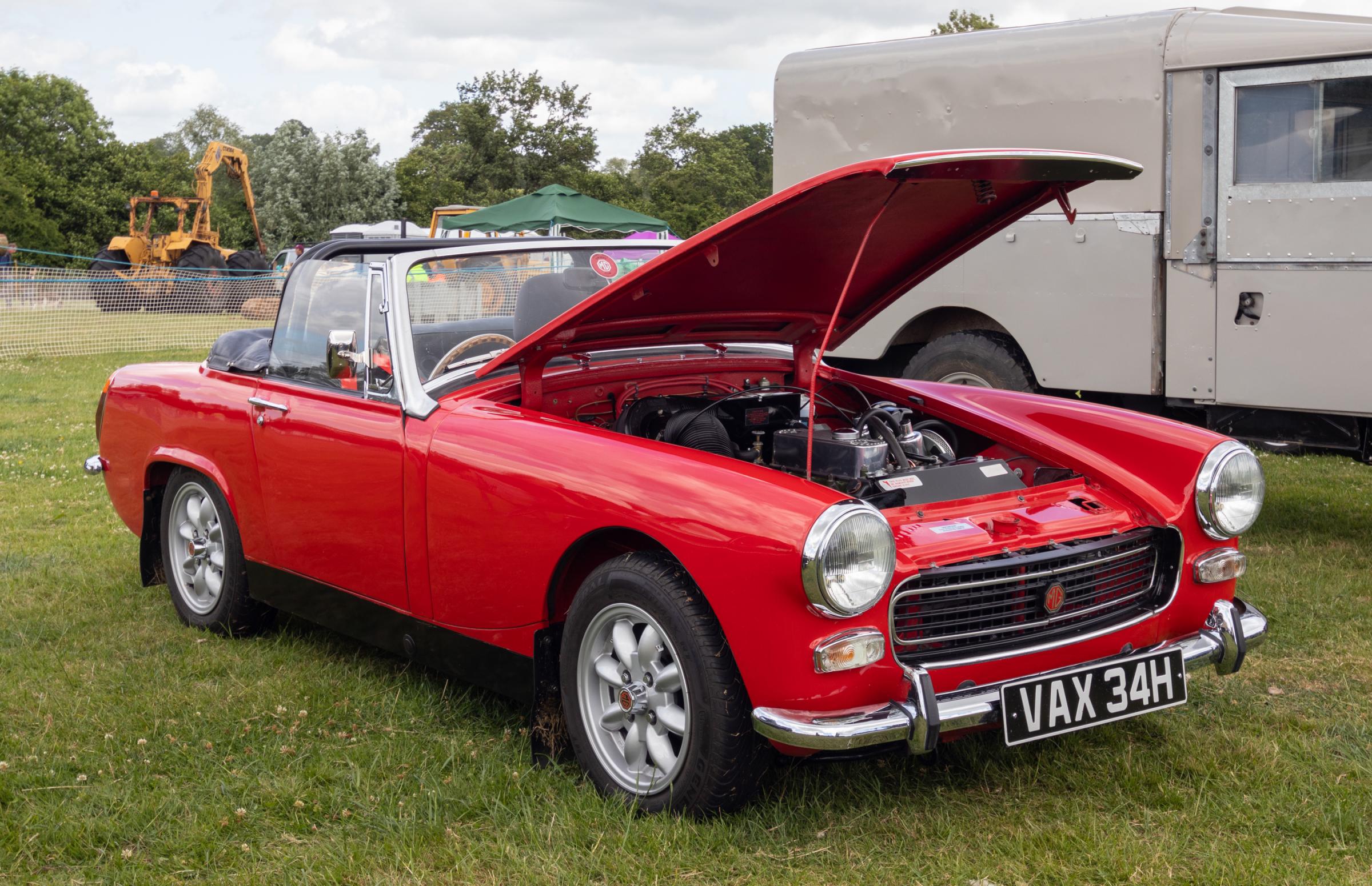 A 1970 MG at the Bromyard Gala 2022. Picture: Sofie Smith