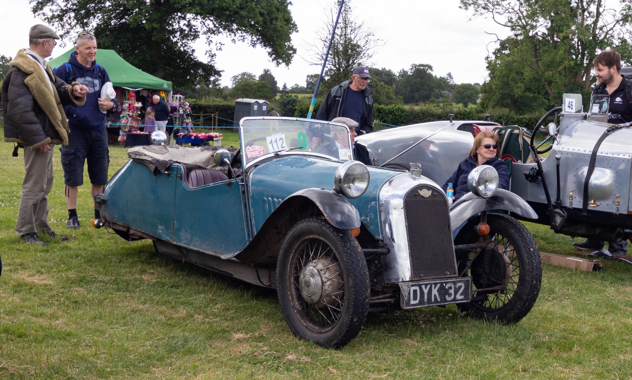 A 1937 Morgan car pictured at the Bromyard Gala 2022. Picture: Sofie Smith
