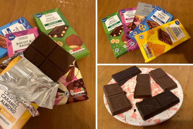 These flavoured Tesco chocolate bars have a luxury taste and priced at £1.80, they won't break the bank