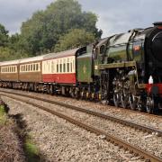 70000 Britannia will pass through Herefordshire and Shropshire on Tuesday