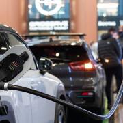 Electric cars: Charging points are set to become more and more common sites around the UK (credit: PA Wire)