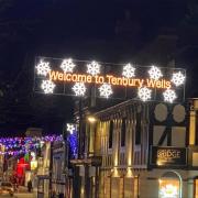 Tenbury has turned on its festive lights