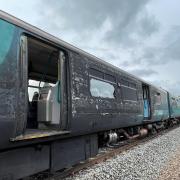 The damage to the trains will see services affected for the rest of the year. Picture: Transport for Wales