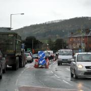 Traffic in Craven Arms from the archive