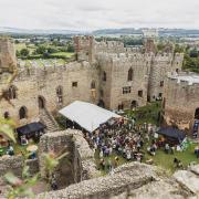 Ludlow Castle will be hosting the Food Festival this weekend