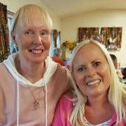 Sally Ford and daughter Sarah were among those taking part in the bingo evening