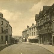 Corve Street in 1890, around the time many of the photos in Lost Ludlow were taken