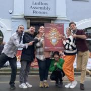 Rehearsals are in full swing for this year's panto in Ludlow