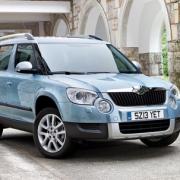 A new Skoda SUV will be larger than the current, popular Yeti, pictured.