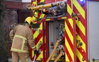 Firefighters were called to a suspected carbon monoxide leak at a house in Boresford